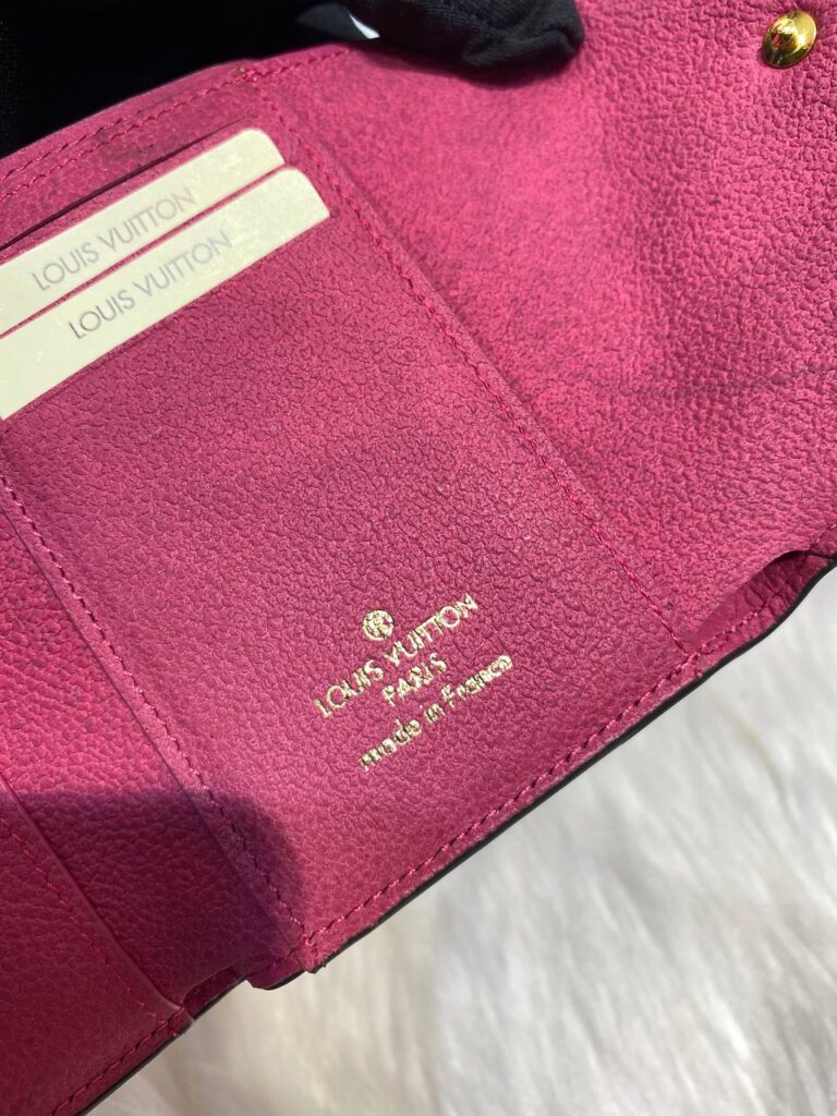 louis vuitton canta victorine fusya kucuk cuzdan
