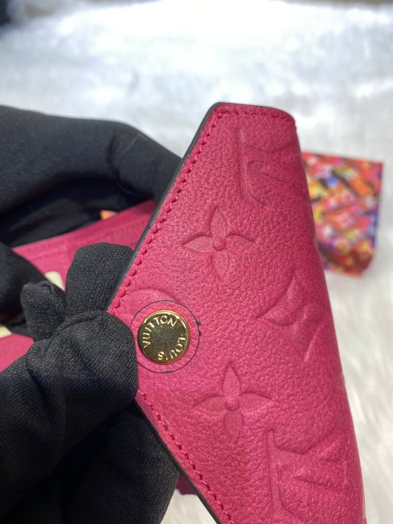 louis vuitton canta victorine fusya kucuk cuzdan