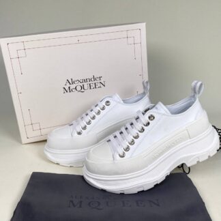 alexander mcqueen ayakkabi tread beyaz sneakers