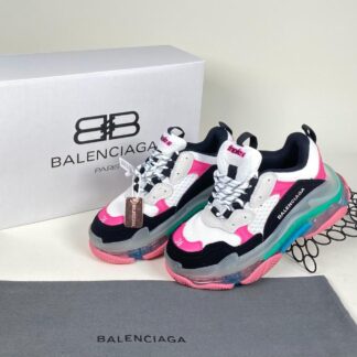 balenciaga ayakkabi sneaker triple s beyaz pembe ithal