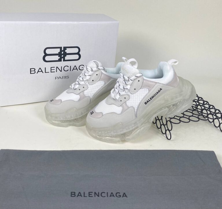 balenciaga ayakkabi sneaker triple s beyaz seffaf ithal