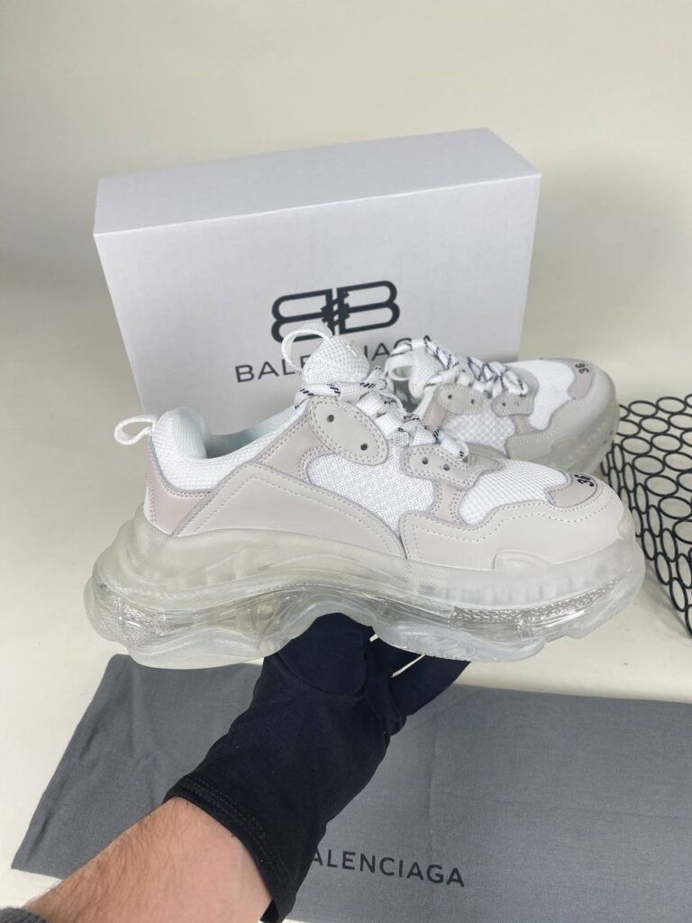 balenciaga ayakkabi sneaker triple s beyaz seffaf ithal