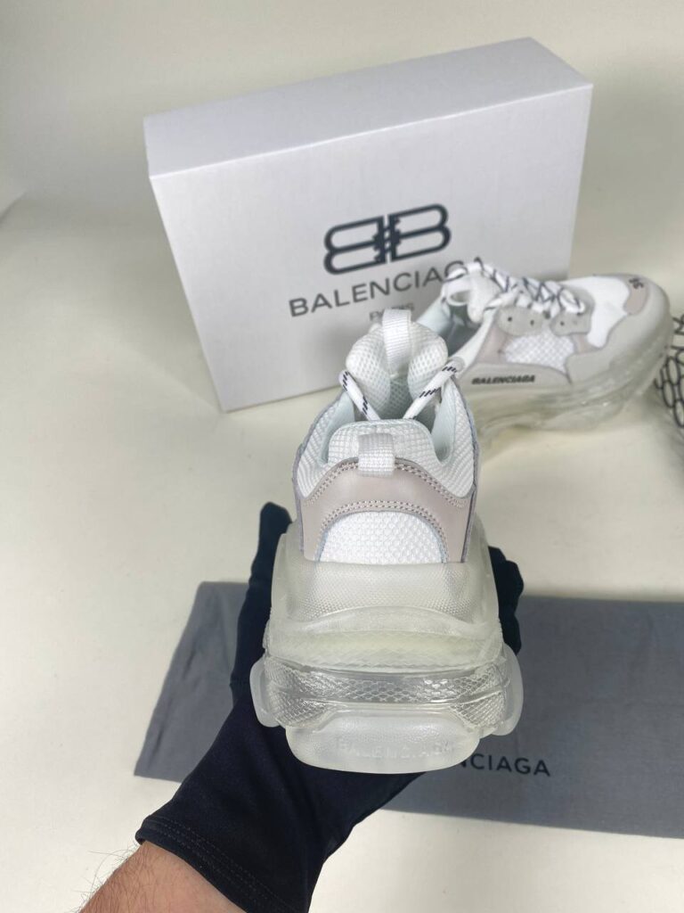 balenciaga ayakkabi sneaker triple s beyaz seffaf ithal