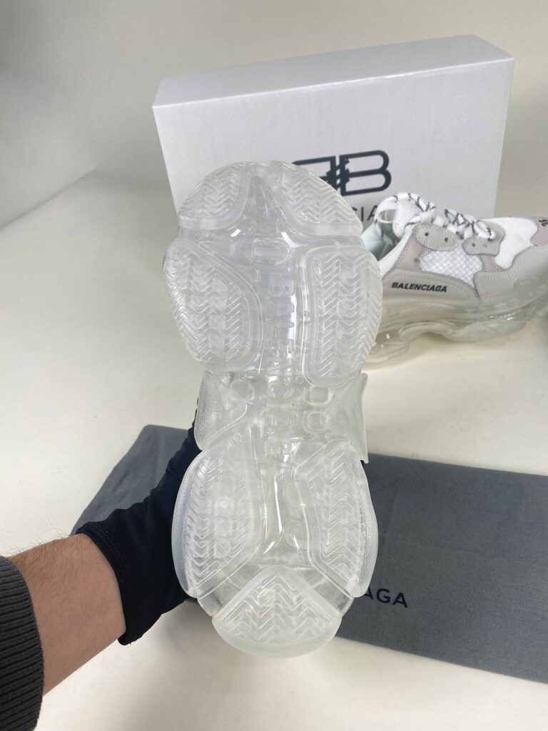 balenciaga ayakkabi sneaker triple s beyaz seffaf ithal