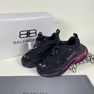 balenciaga ayakkabi sneaker triple s siyah seffaf ithal