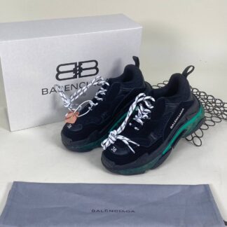 balenciaga ayakkabi sneaker triple s yesil seffaf taban ithal