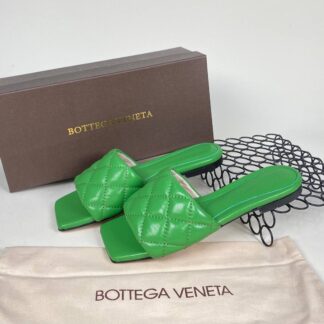 bottega veneta ayakkabi yesil terlik