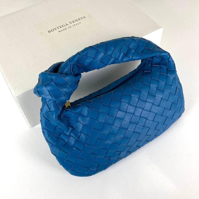 bottega veneta canta jodie mini boy mavi 48x40 cm