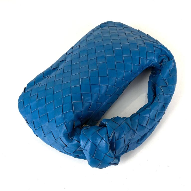 bottega veneta canta jodie mini boy mavi 48x40 cm