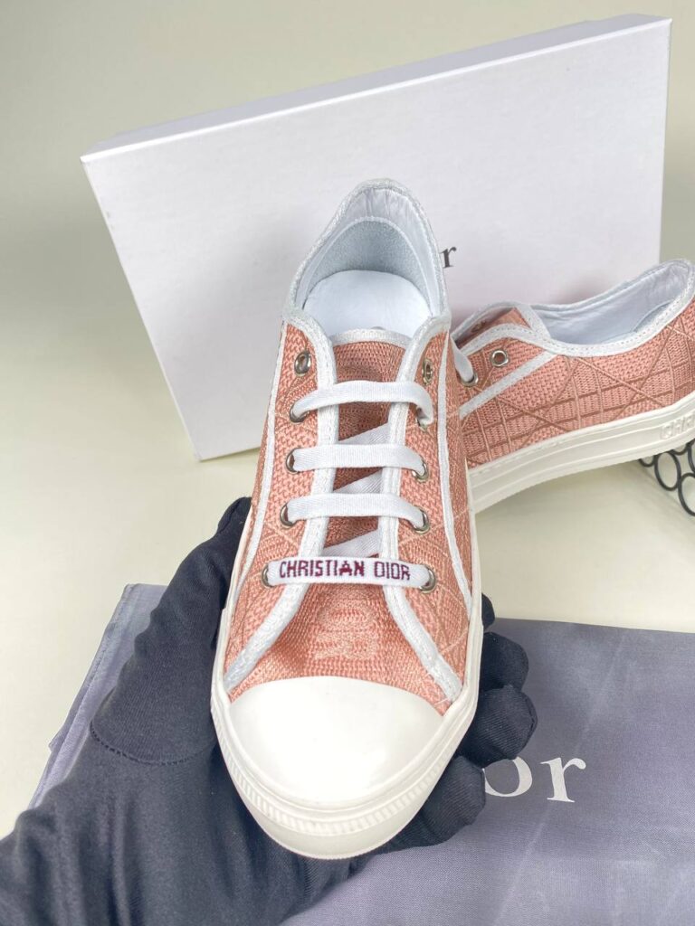 christian dior ayakkabi sneaker kadin pembe ithal