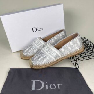 christian dior babet espadril nakisli gri
