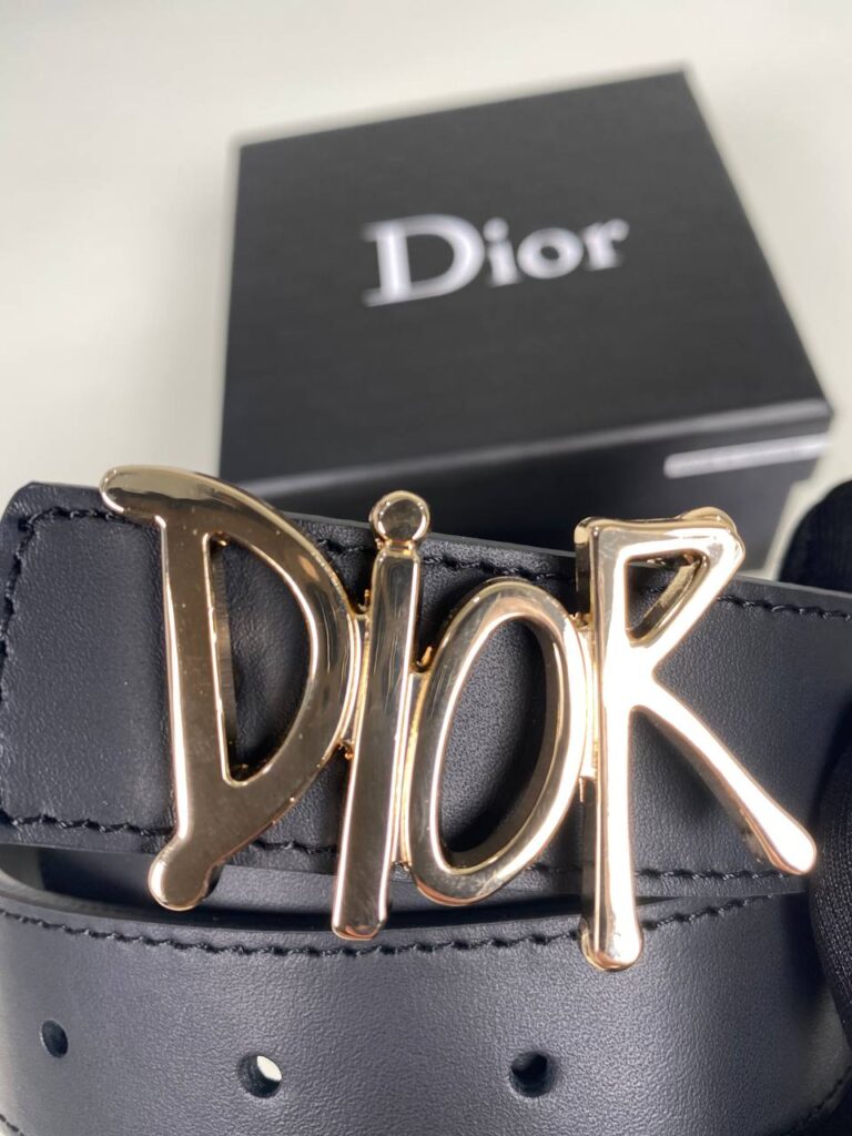 christian dior kemer siyah gold yazi ithal aksesuar