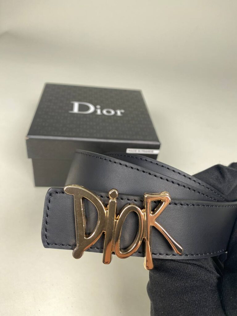 christian dior kemer siyah gold yazi ithal aksesuar