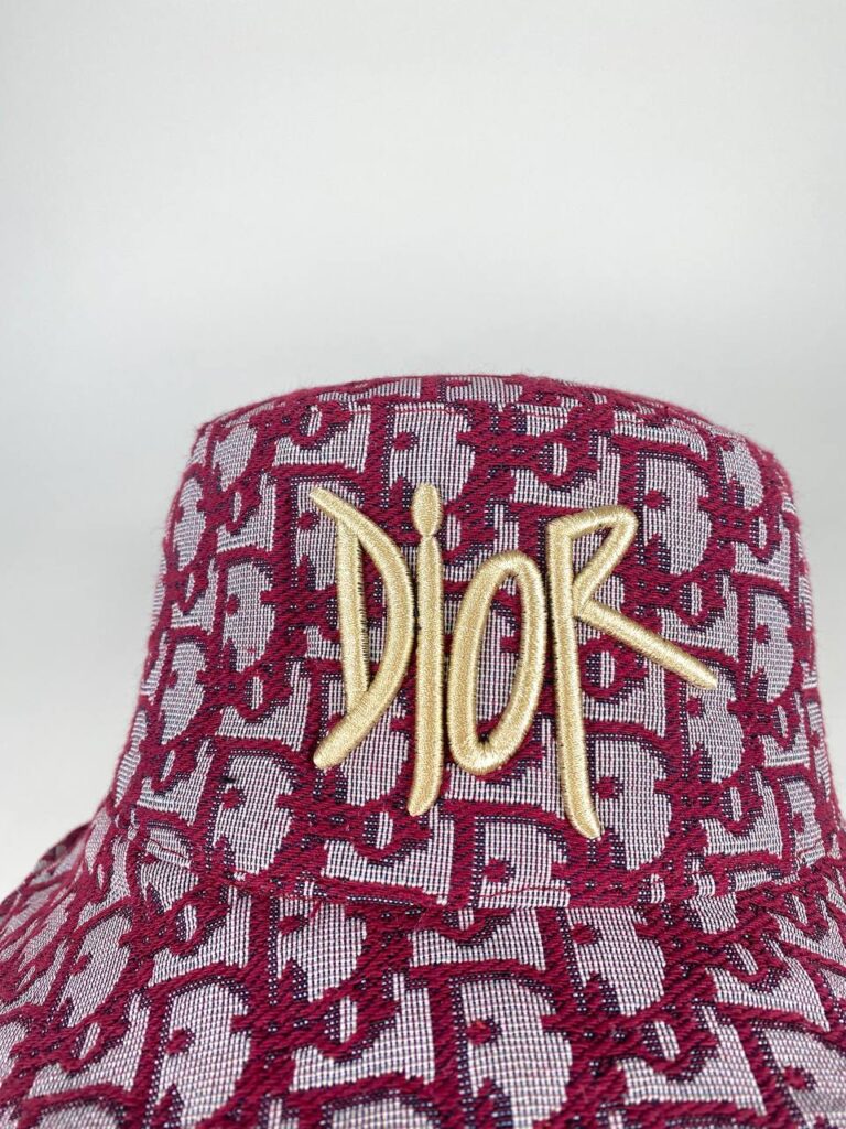 christian dior sapka kirmizi classic gold logo standart beden