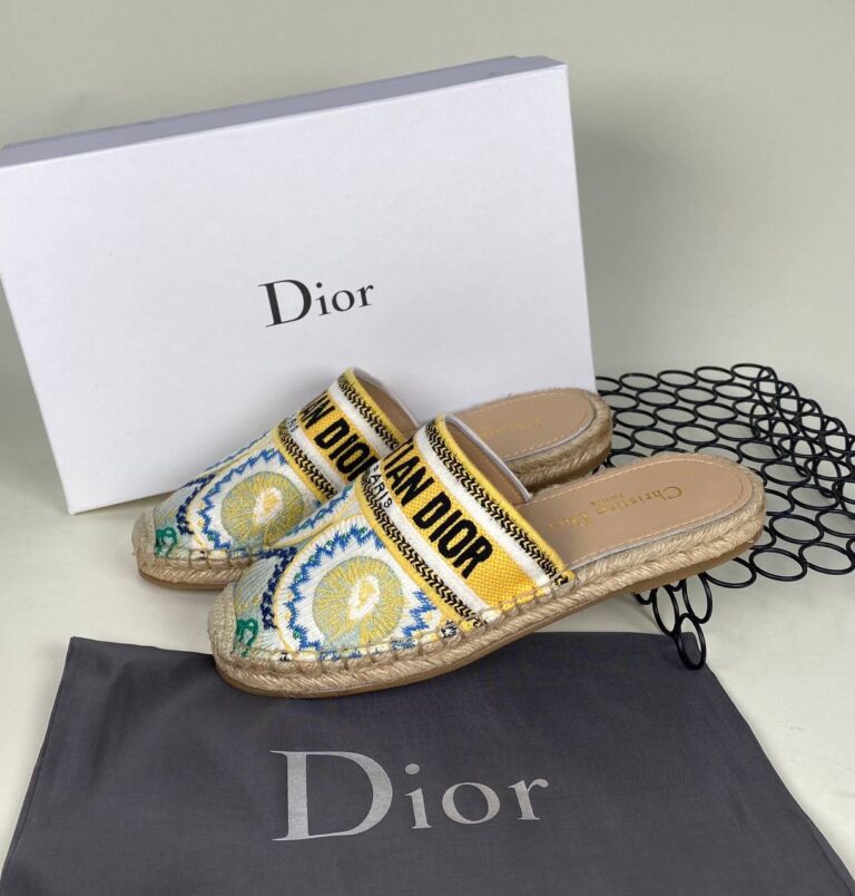 christian dior terlik nakisli sari