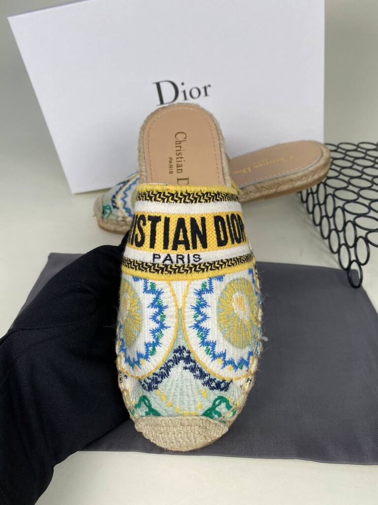 christian dior terlik nakisli sari