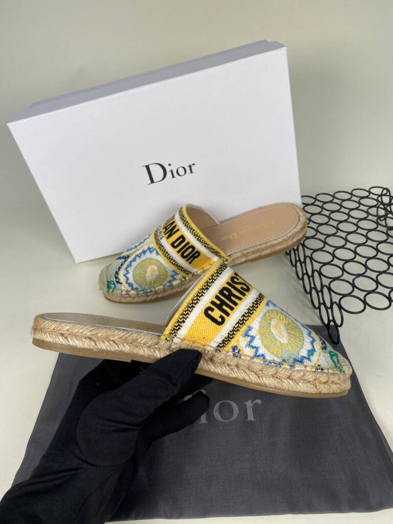 christian dior terlik nakisli sari