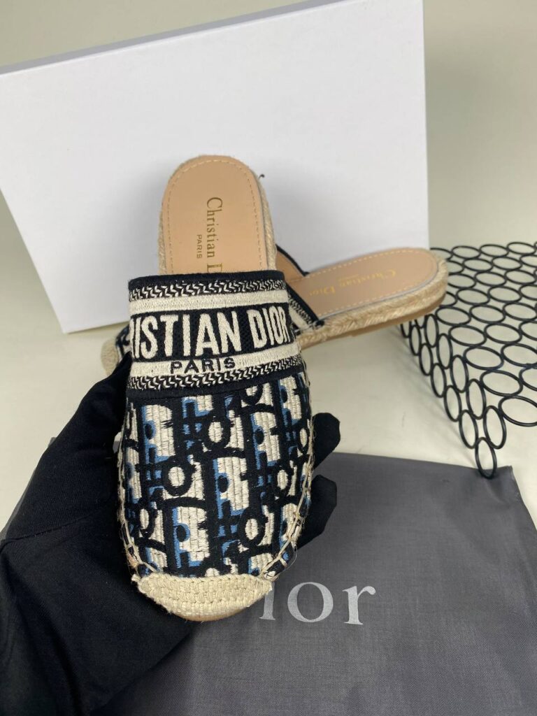 christian dior terlik nakisli siyah