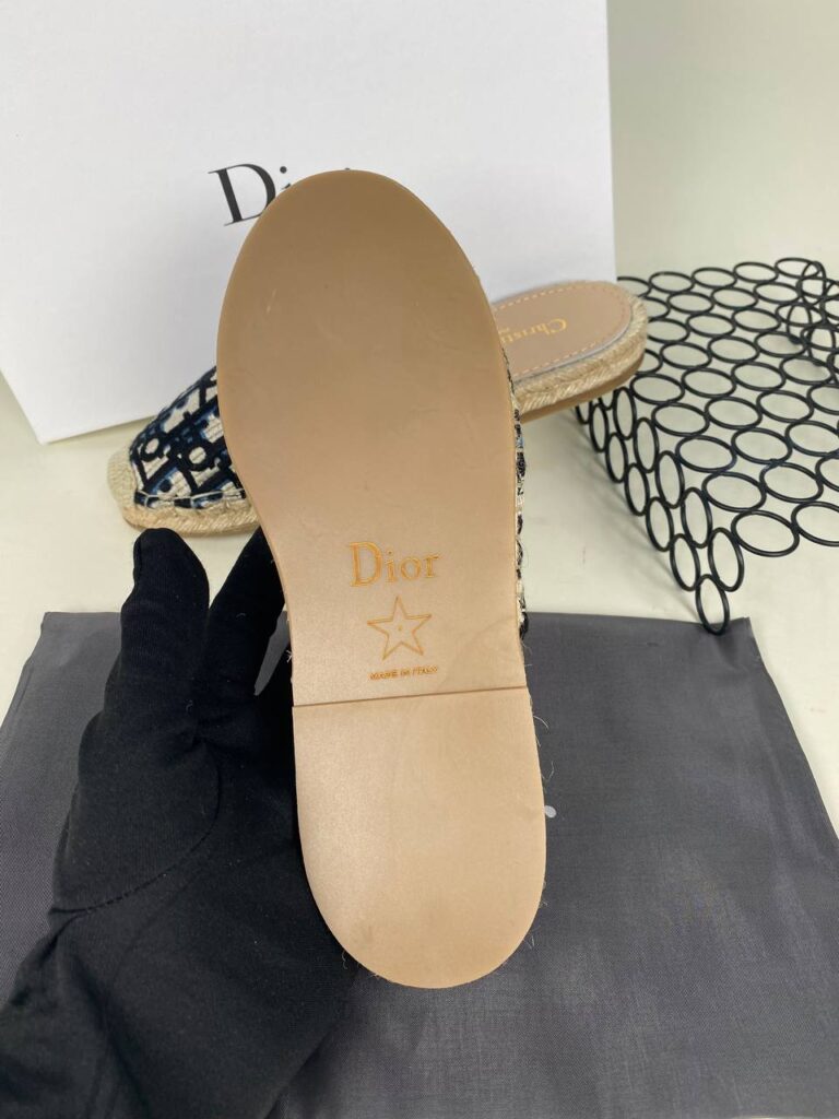 christian dior terlik nakisli siyah