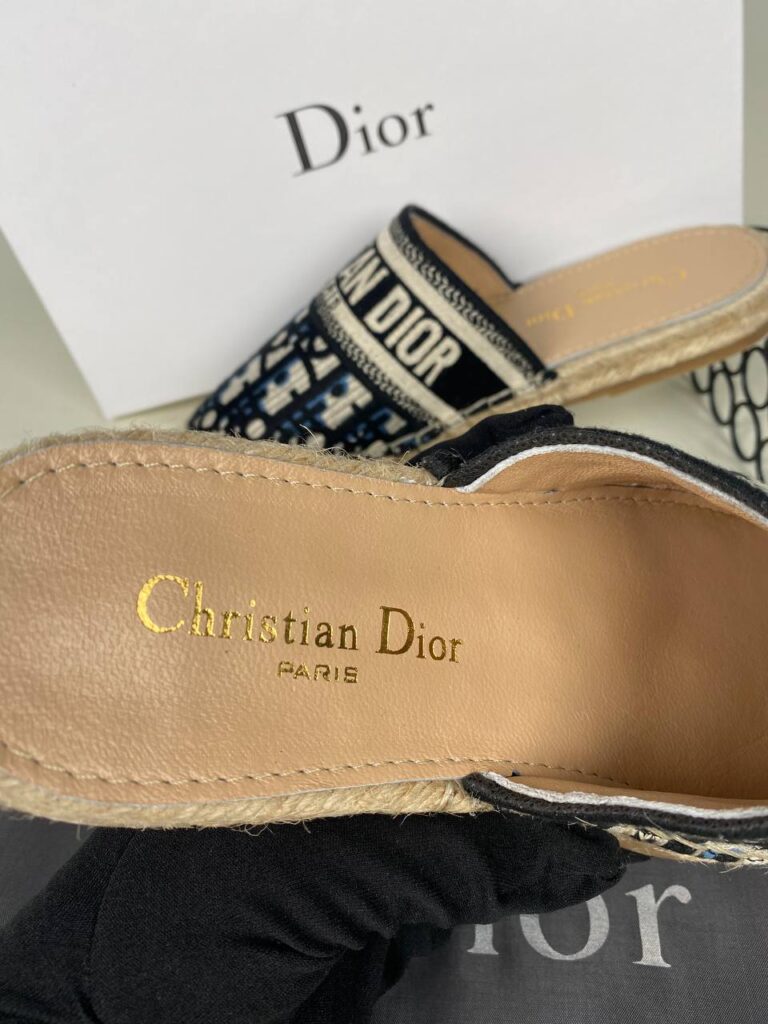 christian dior terlik nakisli siyah