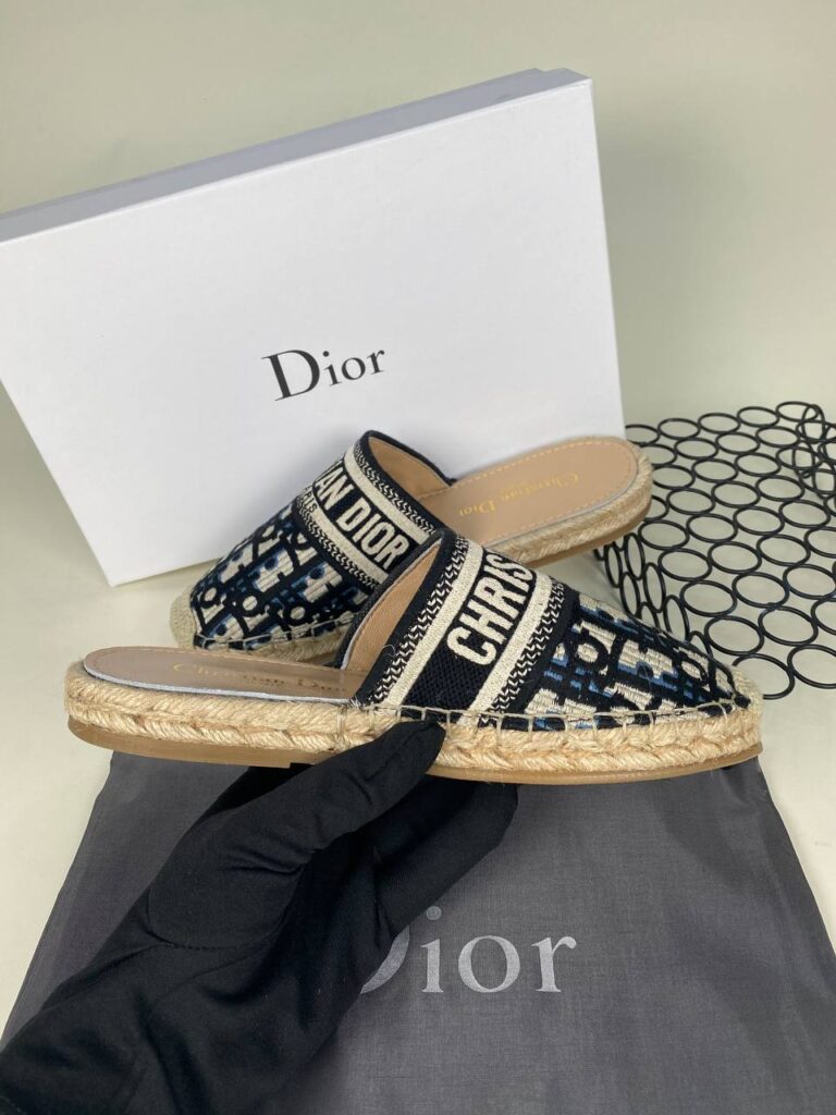 christian dior terlik nakisli siyah