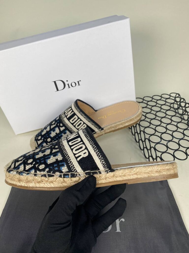 christian dior terlik nakisli siyah