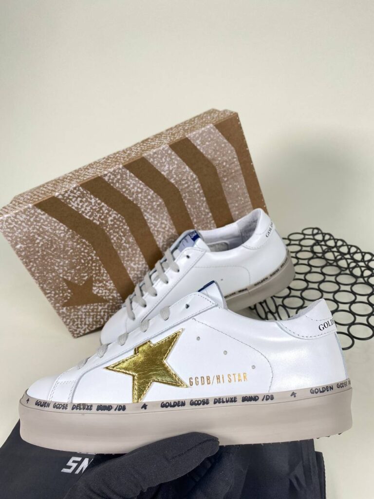 golden goose ayakkabi beyaz gold sneakers taban 3cm