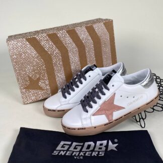 golden goose ayakkabi beyaz pudra silver