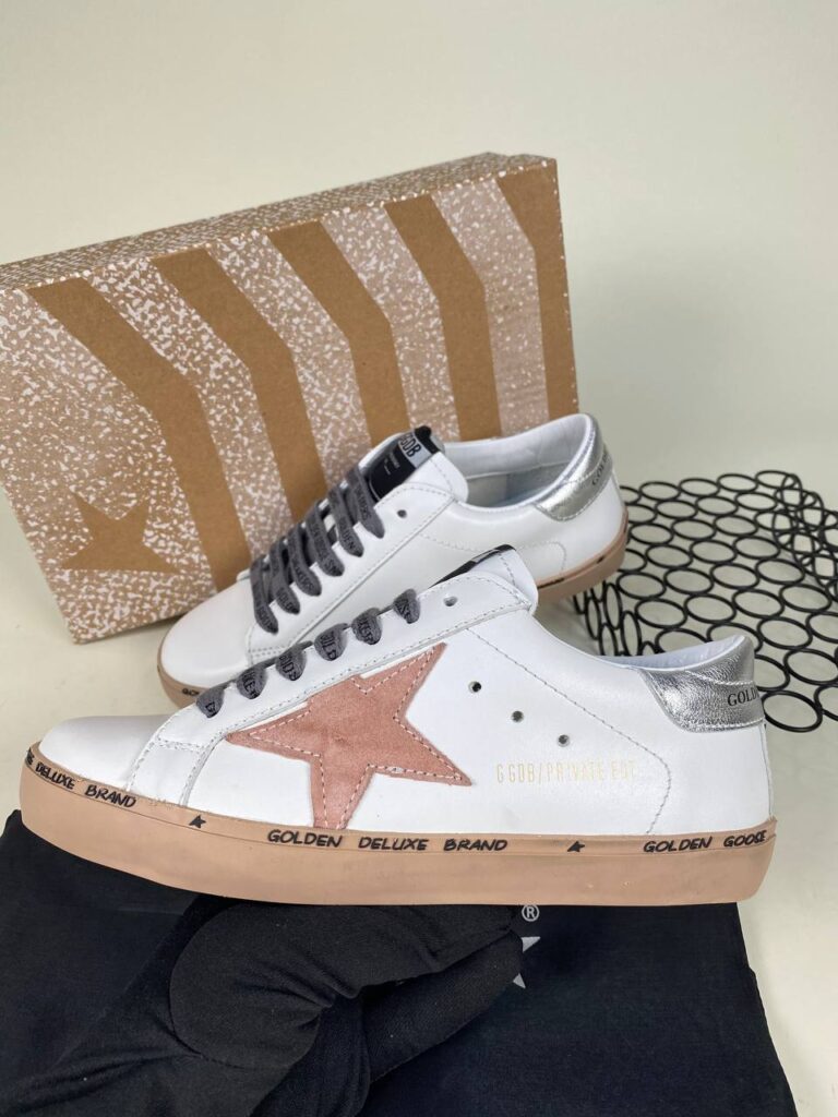 golden goose ayakkabi beyaz pudra silver