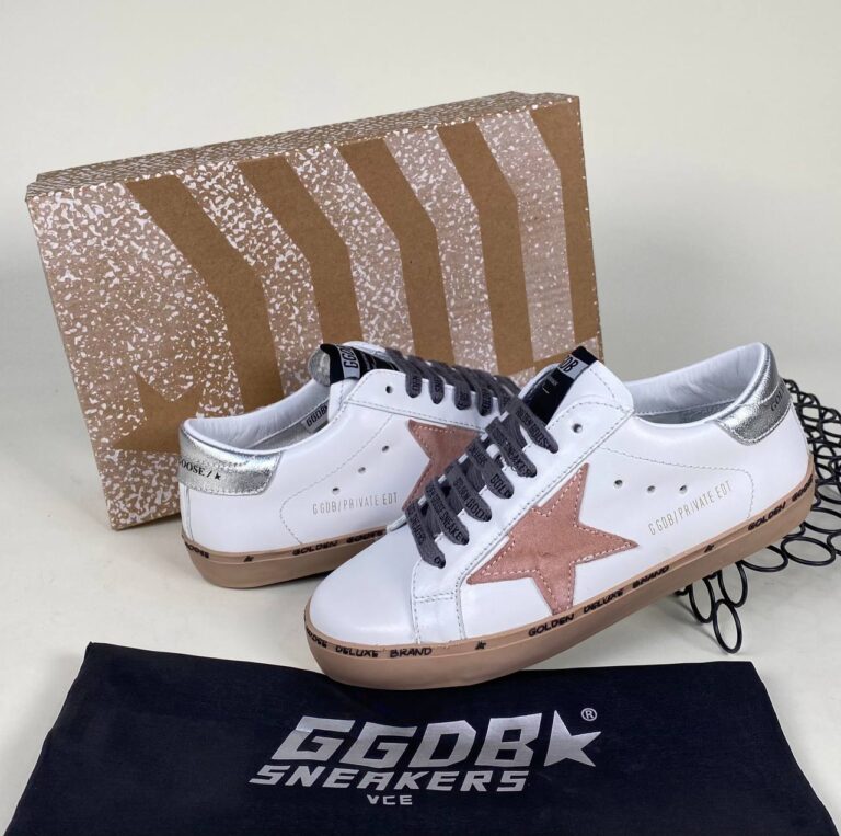 golden goose ayakkabi beyaz pudra silver