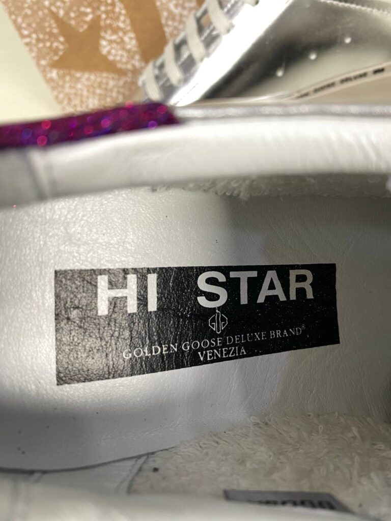 golden goose ayakkabi silver sneakers