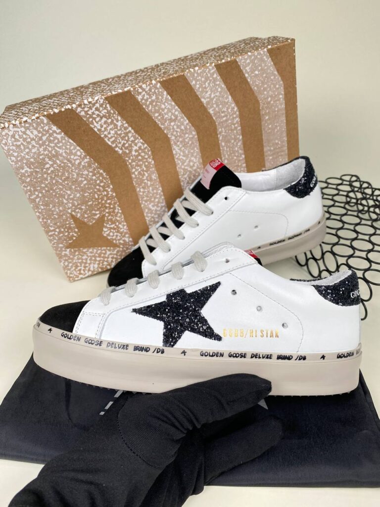 golden goose ayakkabi sneaker kadin beyaz siyah ithal
