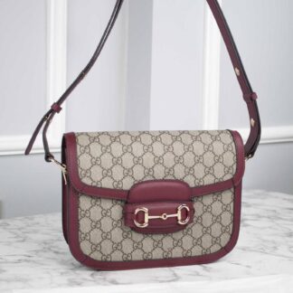 gucci canta horsebit 1955 shoulder bordo klasik 25x18x8 cm