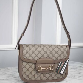 gucci canta horsebit 1955 shoulder vizon klasik 25x18x8 cm