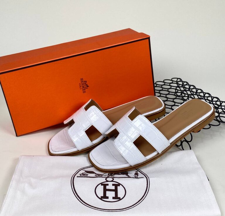 hermes ayakkabi beyaz croco ithal