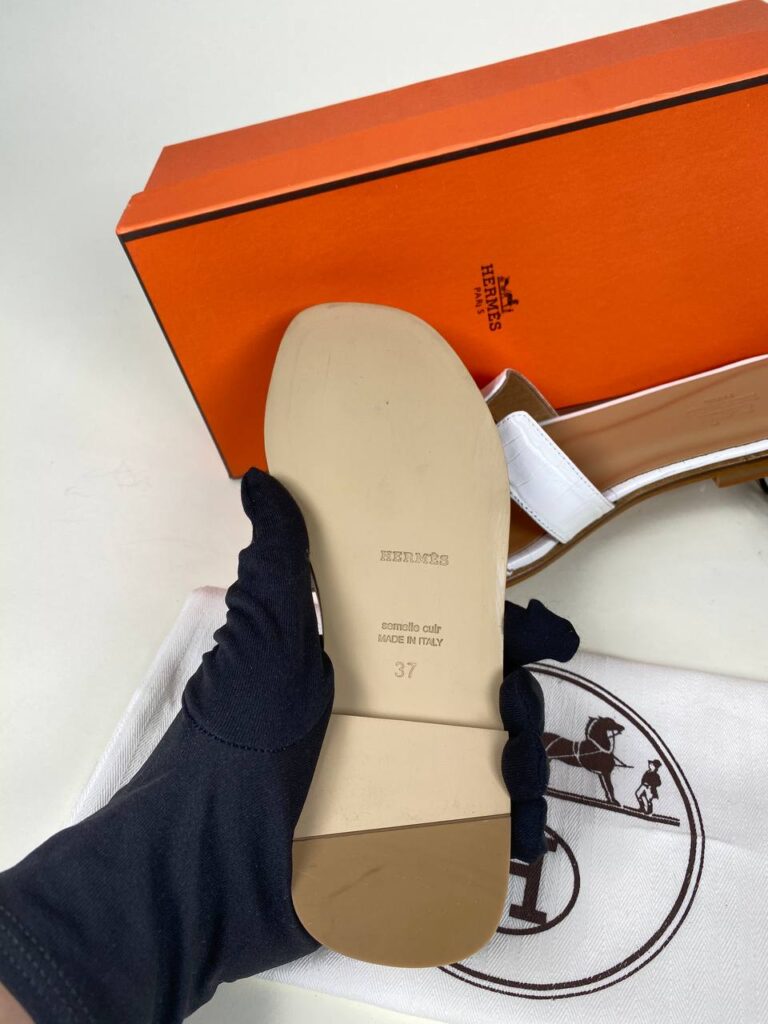 hermes ayakkabi beyaz croco ithal