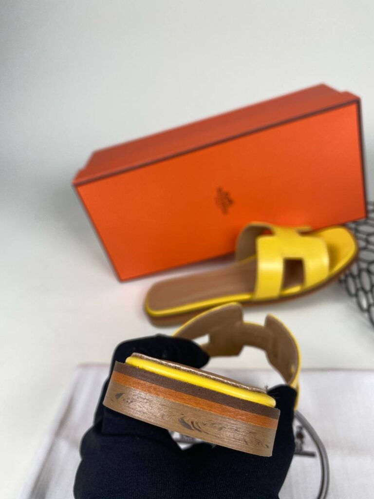 hermes ayakkabi sari ithal terlik