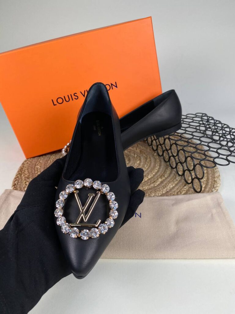 louis vuitton ayakkabi babet siyah ic dis deri