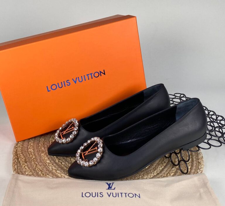 louis vuitton ayakkabi babet siyah ic dis deri