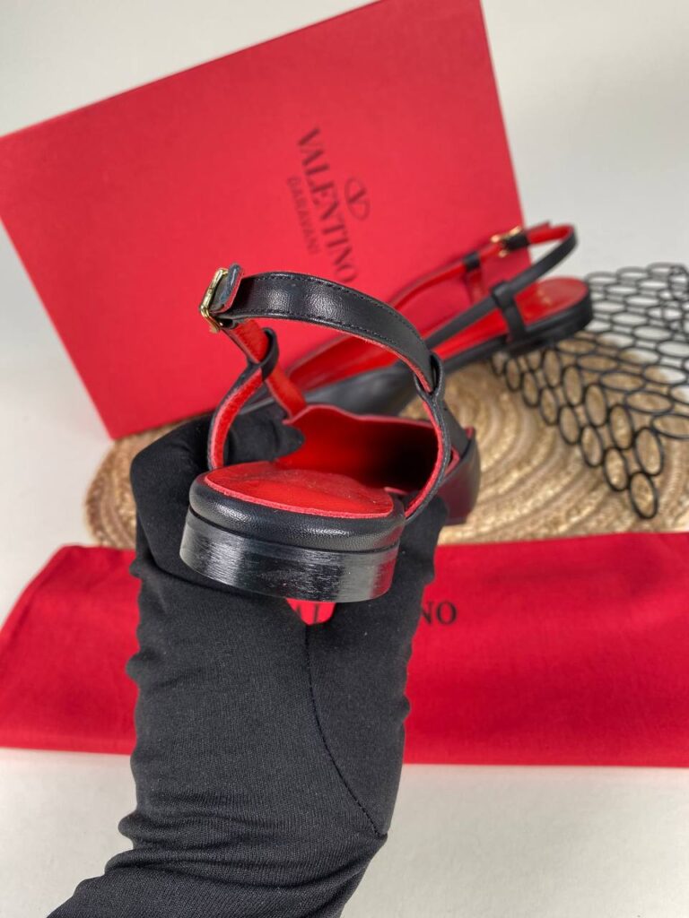 louis vuitton ayakkabi babet siyah kirmizi ic dis deri