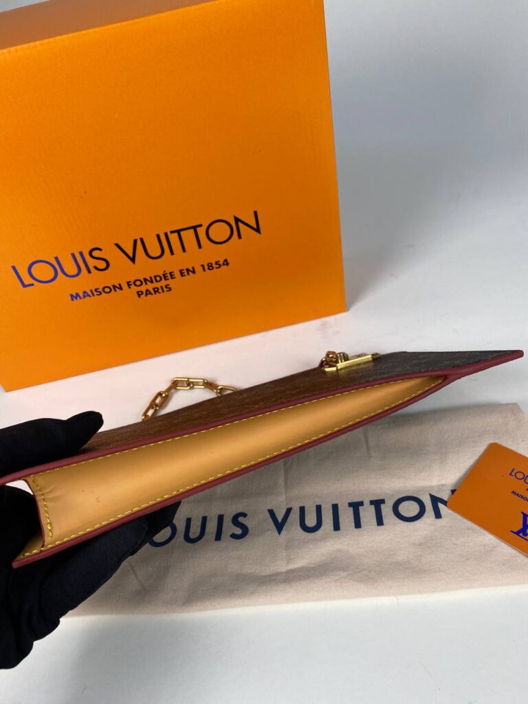 louis vuitton canta portfoy clutch ithal