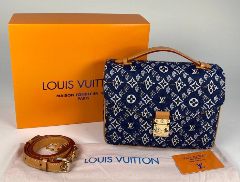 louis vuitton canta since 1854 metis nakisli lacivert