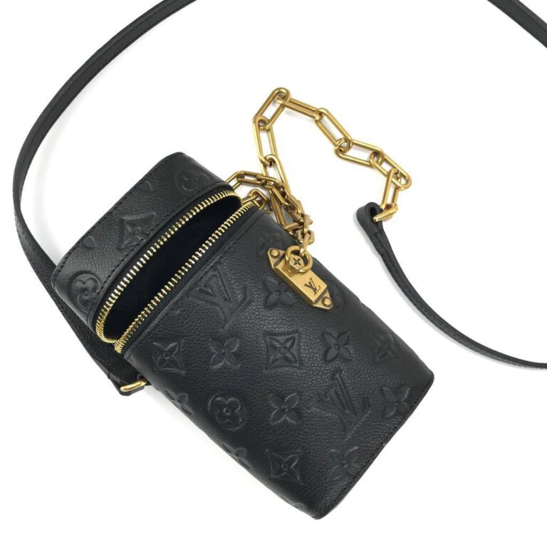 louis vuitton canta telefon cantasi phone box siyah mono 17x10 cm ithal