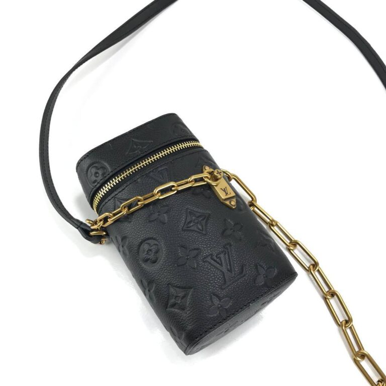 louis vuitton canta telefon cantasi phone box siyah mono 17x10 cm ithal