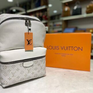 louis vuitton canta unisex beyaz sirt suni deri