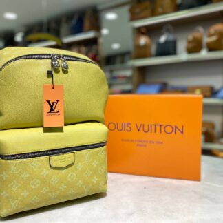 louis vuitton canta unisex sari sirt suni deri