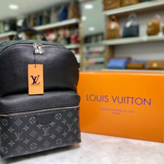 louis vuitton canta unisex siyah gri monogram sirt suni deri