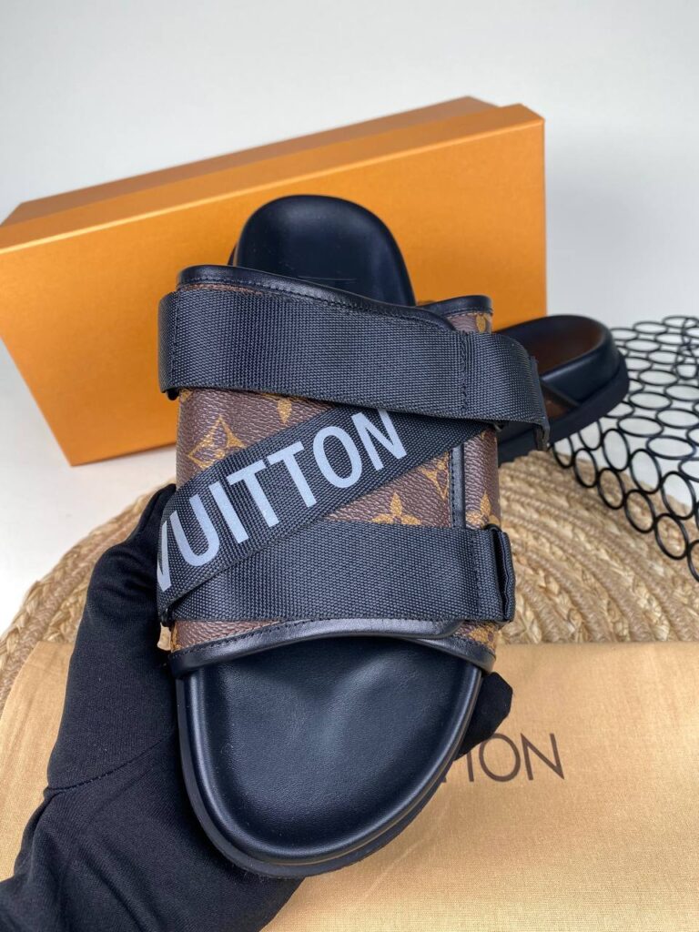 louis vuitton terlik erkek ithal kumas ve taban