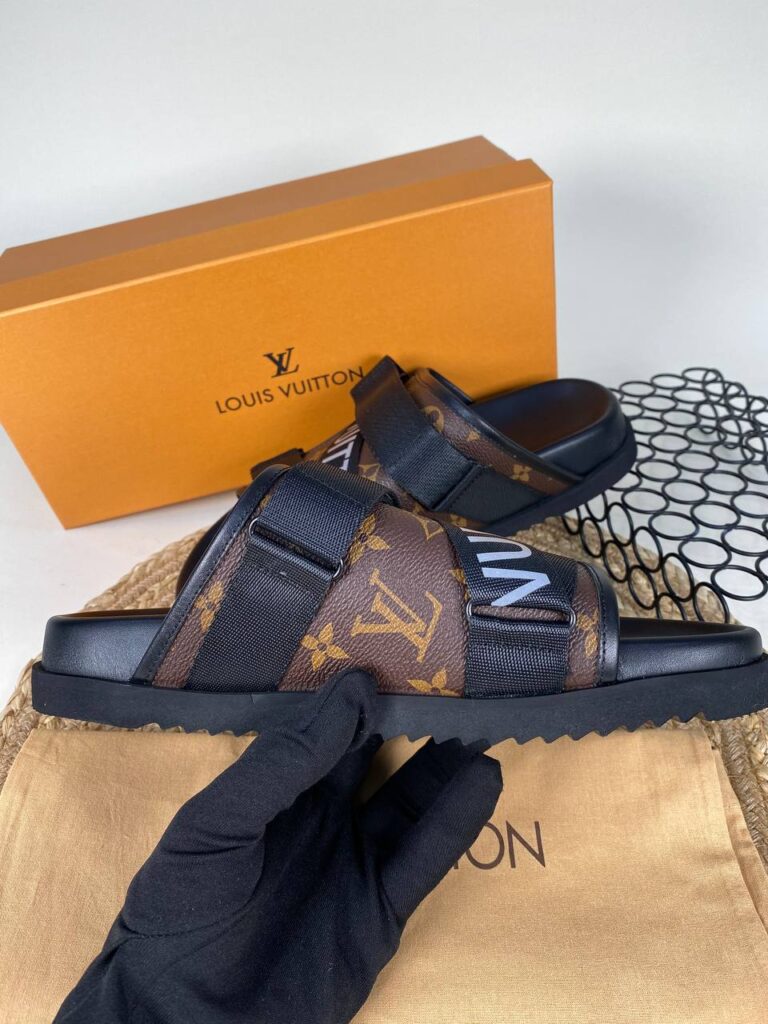 louis vuitton terlik erkek ithal kumas ve taban