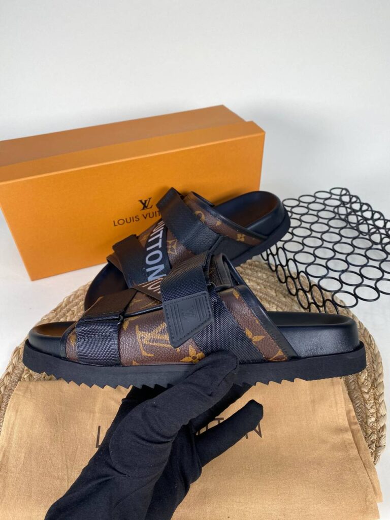 louis vuitton terlik erkek ithal kumas ve taban